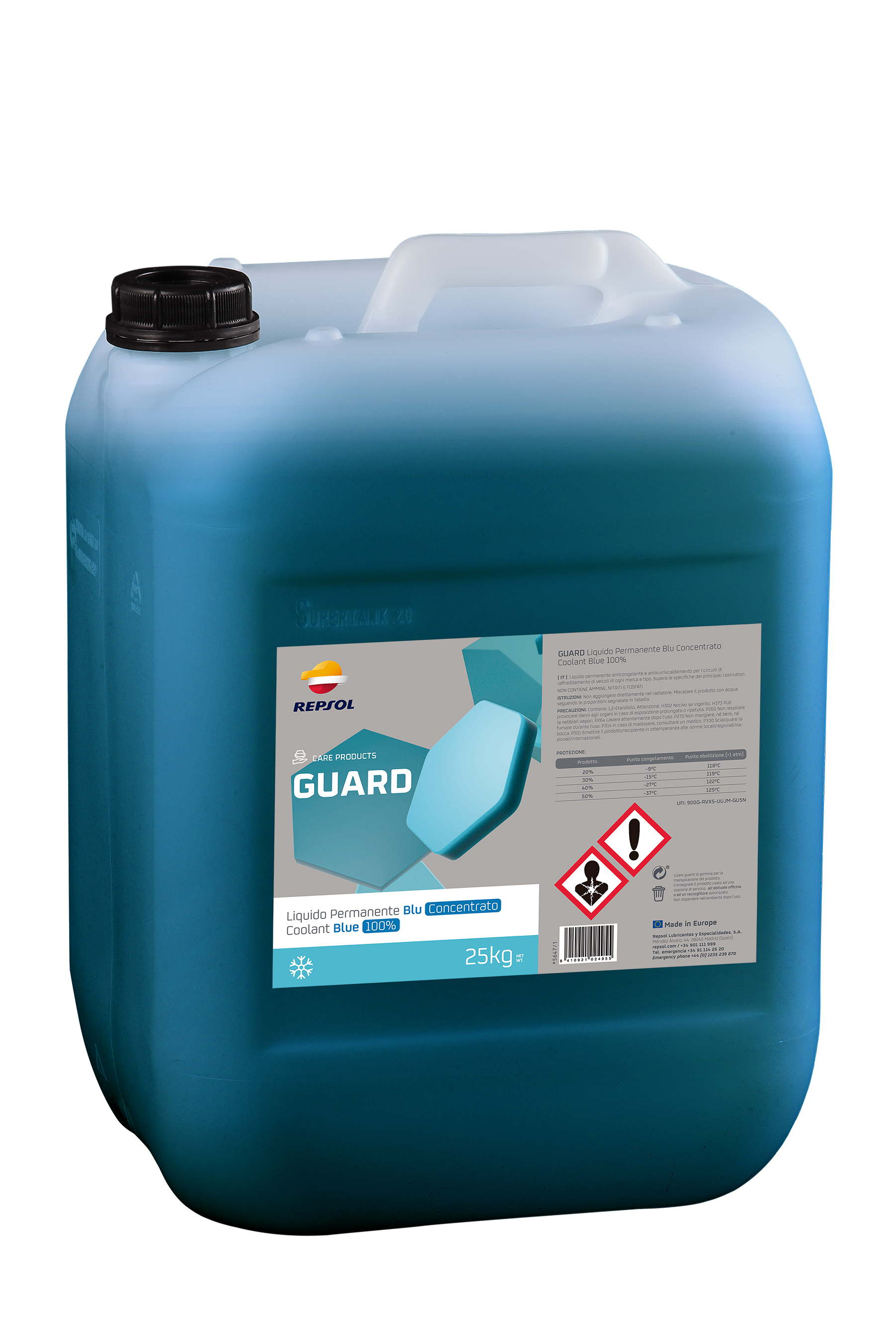 Gama Guard GUARD LIQUIDO PERMANENTE BLU CONCENTRADO